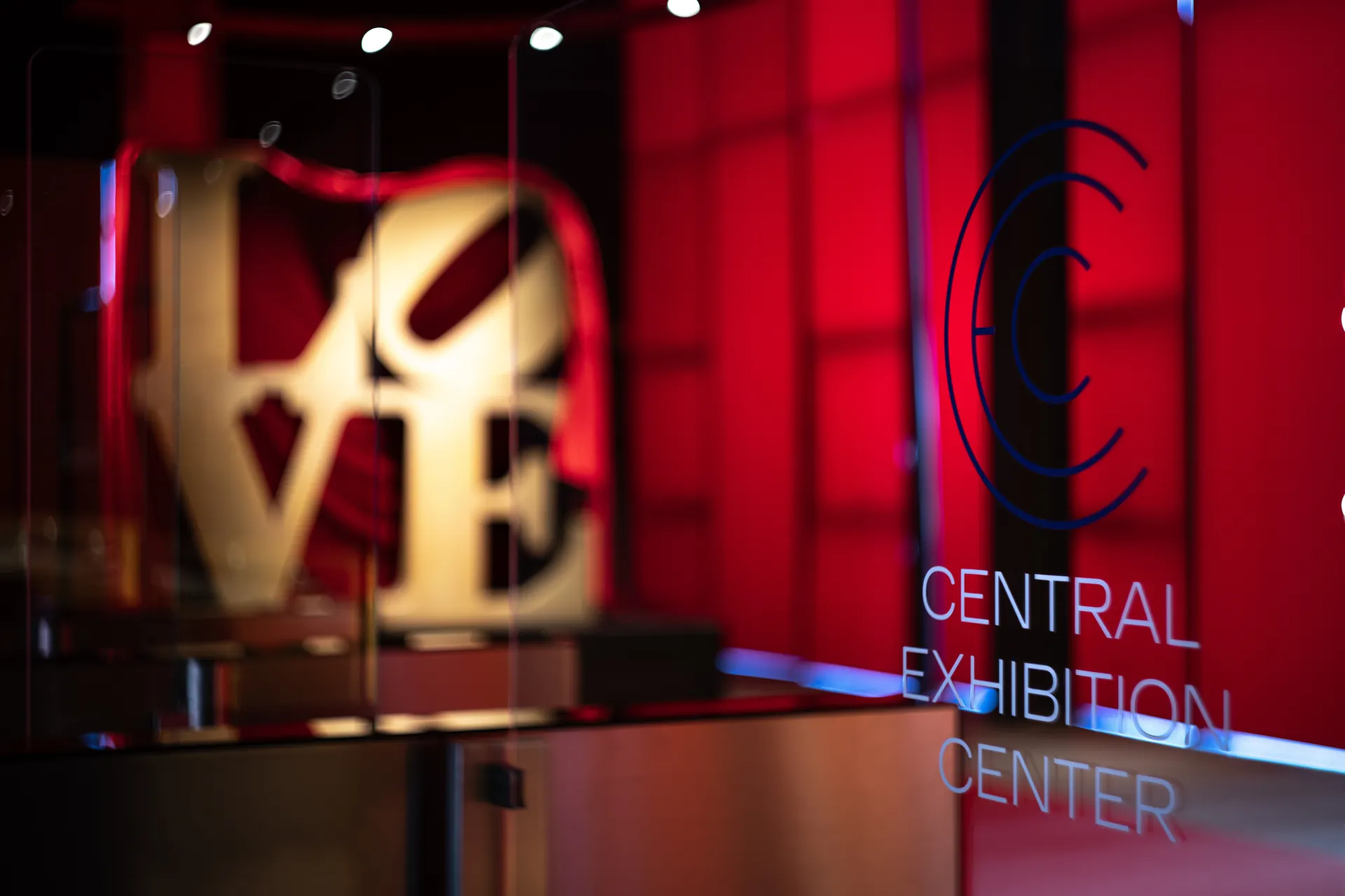 Inside the Central Exhibition Center